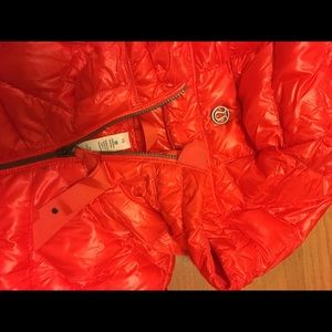 Orange puffy jacket-lululemon size 10